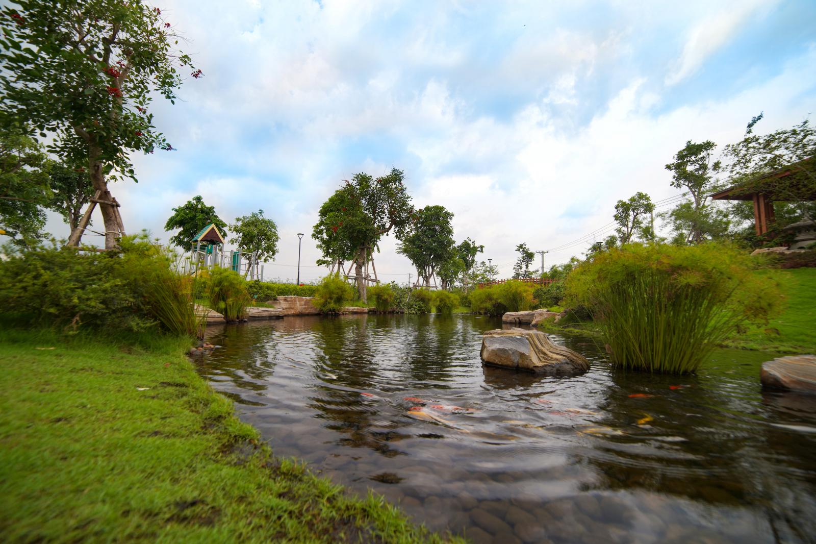 Kh&ocirc;ng gian xanh tại Waterpoint 