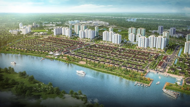 Phối cảnh ph&acirc;n khu Rivera