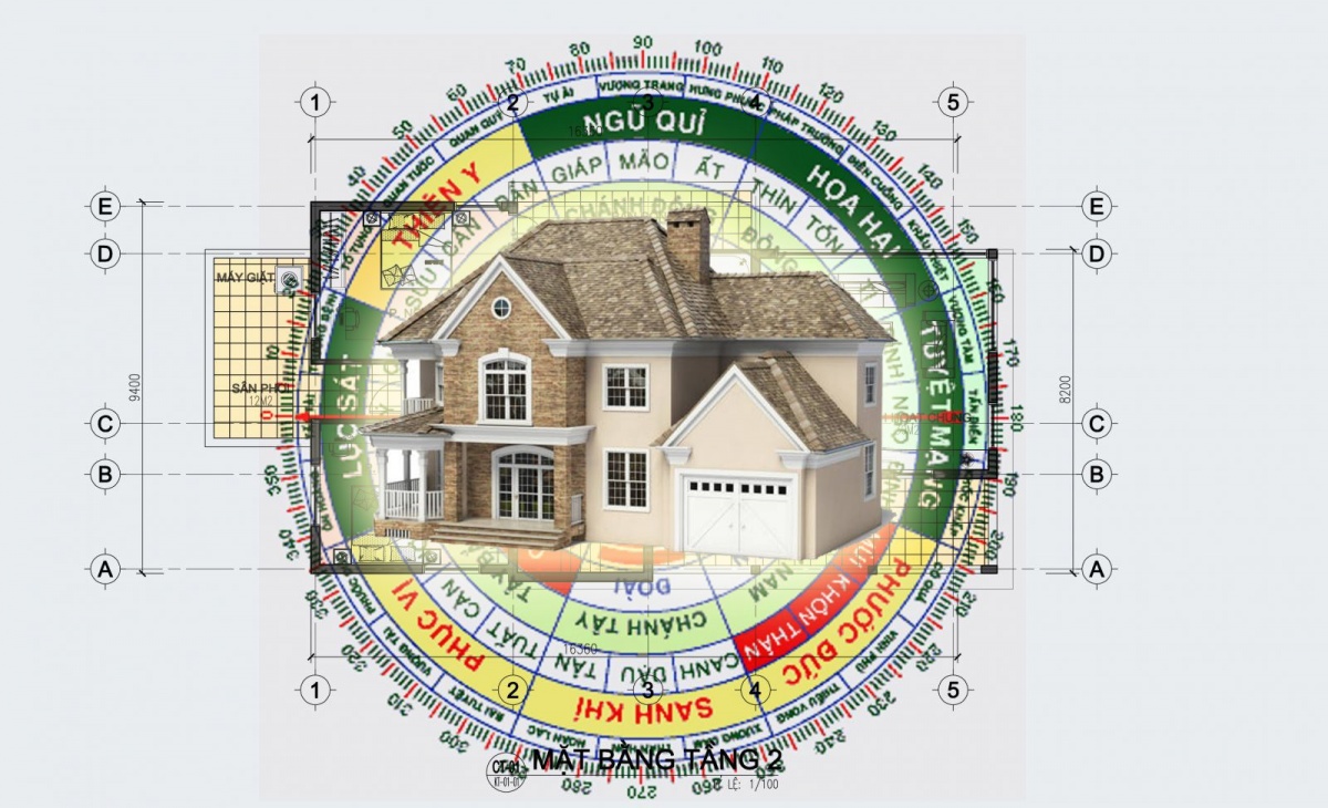 Hướng nhà tốt nên đón được gió, thoáng khí và có ánh sáng tự nhiên