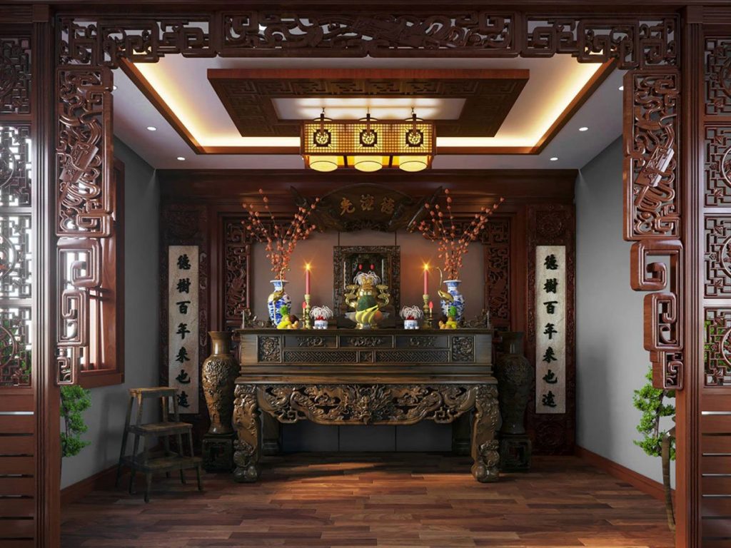 Chọn hướng ban thờ cho nh&agrave; hướng T&acirc;y