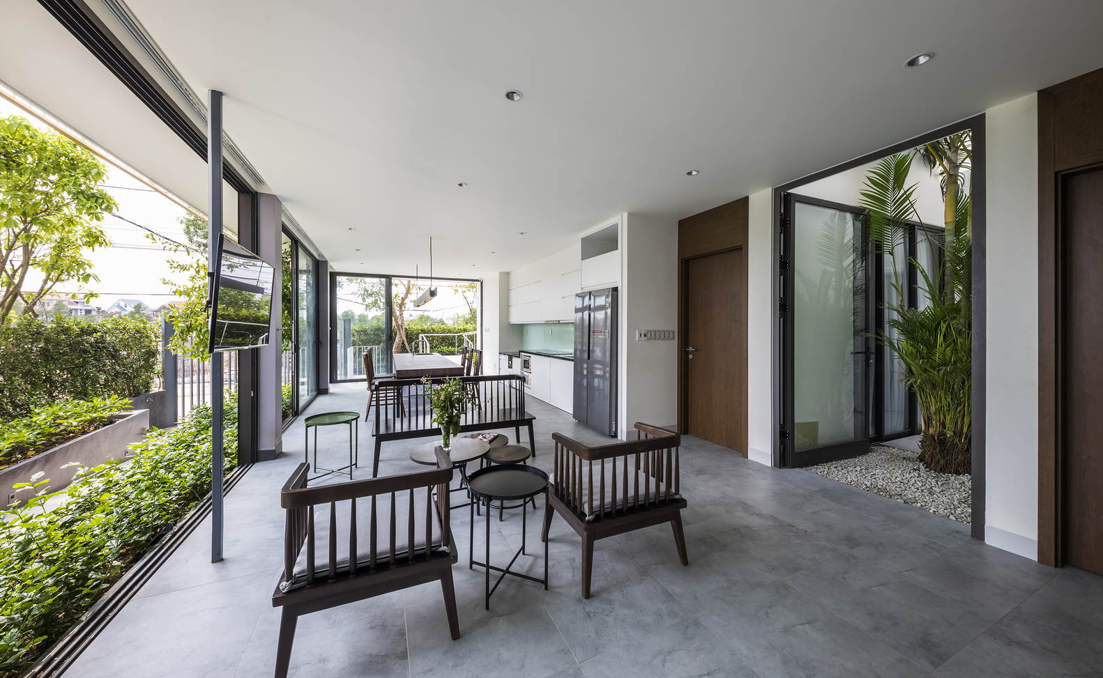 hình ảnh phòng ăn phong cách mở thoáng đãng