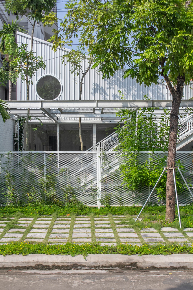 C&acirc;y xanh trong khu&ocirc;n vi&ecirc;n trường mầm non