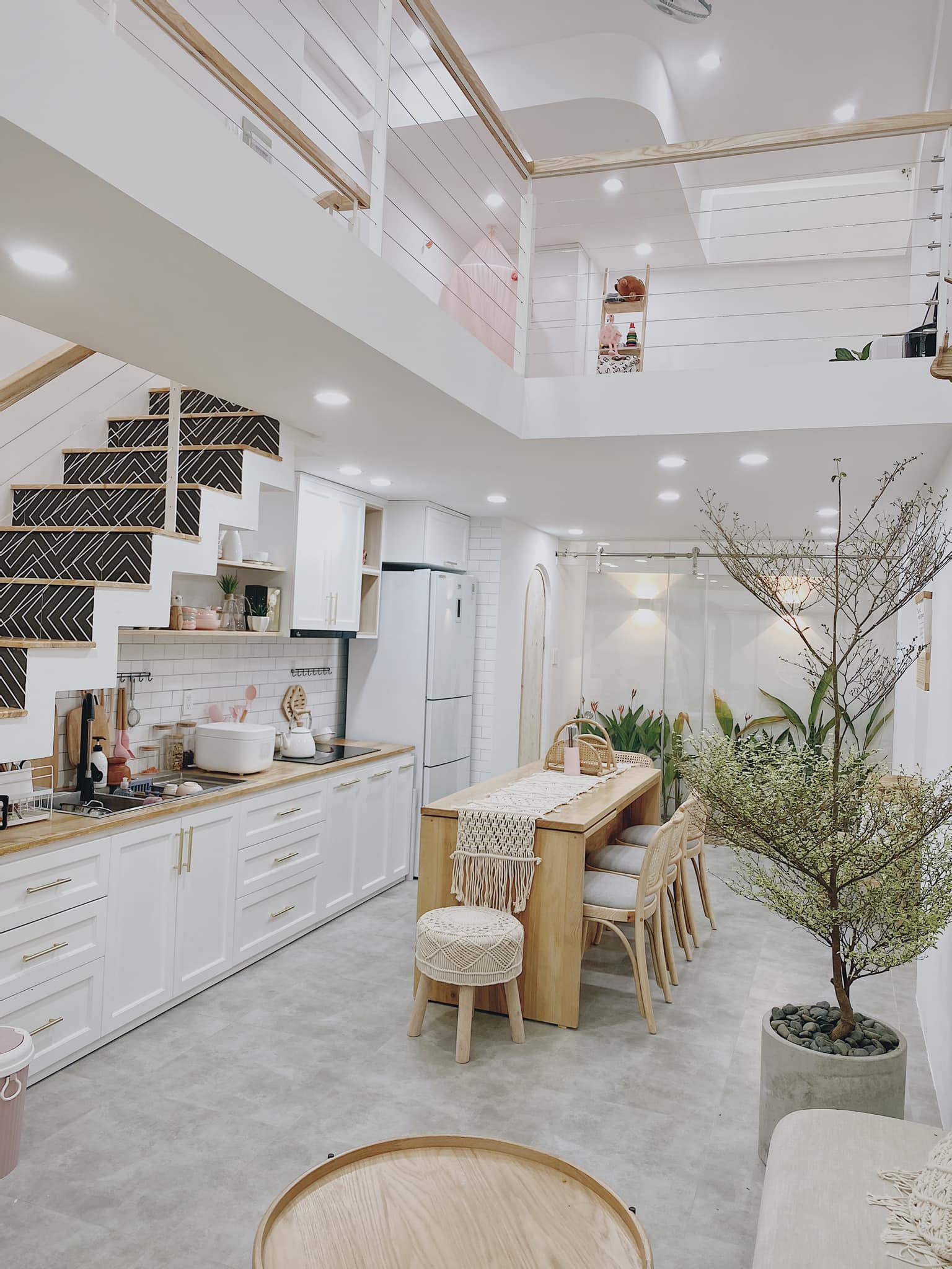 Không gian nội thất nhà phố