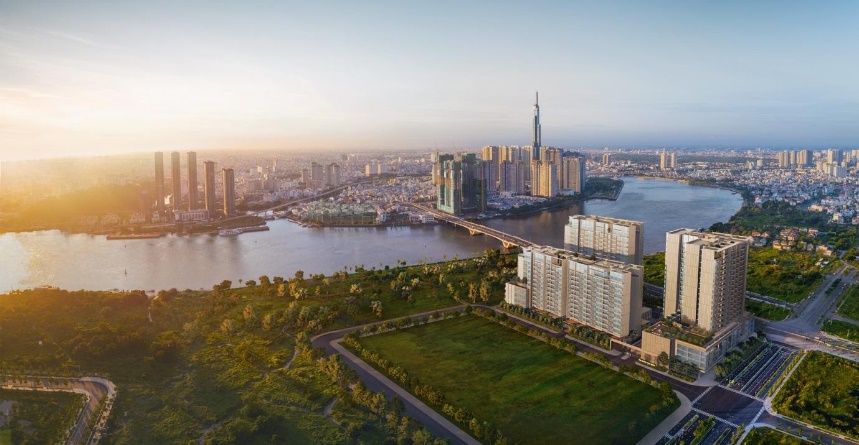 dự &aacute;n căn hộ The River Thủ Thi&ecirc;m nằm ven s&ocirc;ng