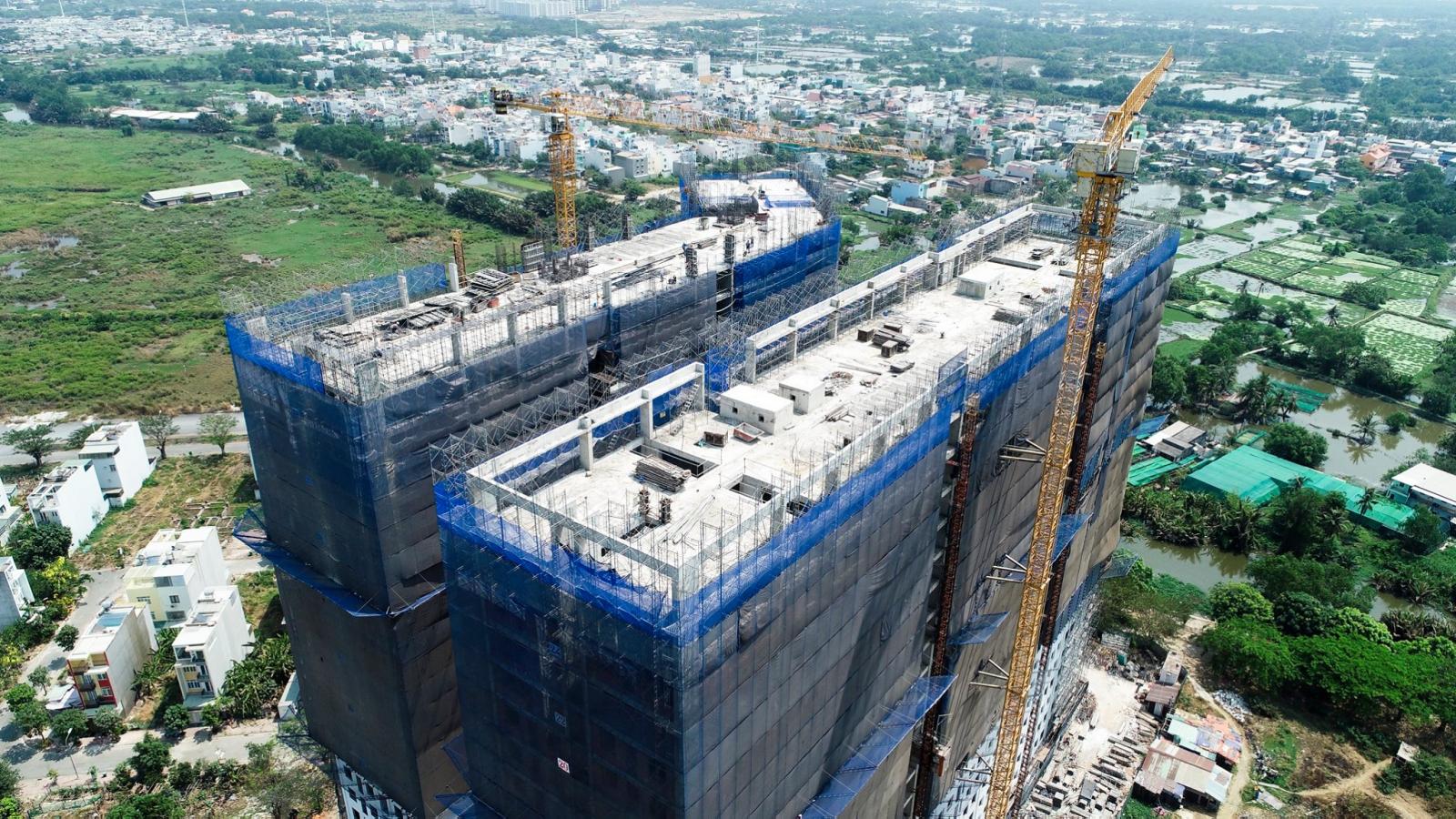 Một dự &aacute;n nh&agrave; ở gi&aacute; rẻ đang triển khai x&acirc;y dựng.