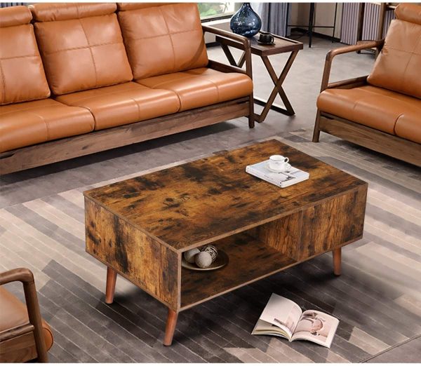 h&igrave;nh ảnh cận cảnh b&agrave;n c&agrave; ph&ecirc; phong c&aacute;ch Retro ho&agrave;i cổ