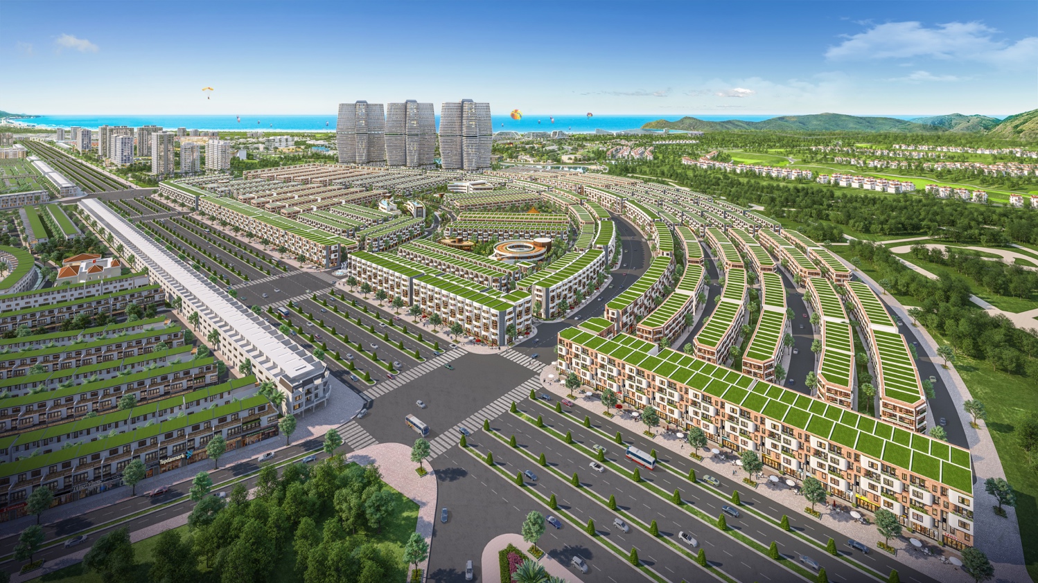 Hình phối cảnh tổng thể Kỳ Co Gateway