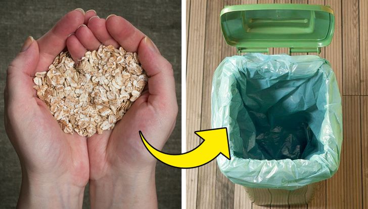 Yến mạch khử m&ugrave;i kh&oacute; chịu từ th&ugrave;ng r&aacute;c