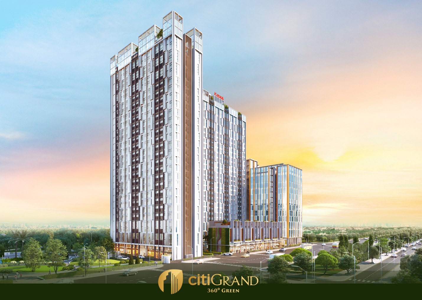 Hình phối cảnh dự án CitiGrand