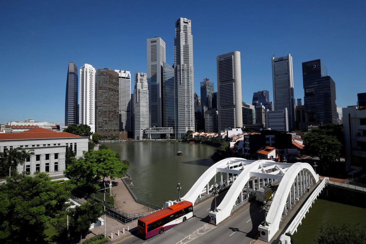 C&aacute;c t&ograve;a nh&agrave; văn ph&ograve;ng ở khu trung t&acirc;m Singapore