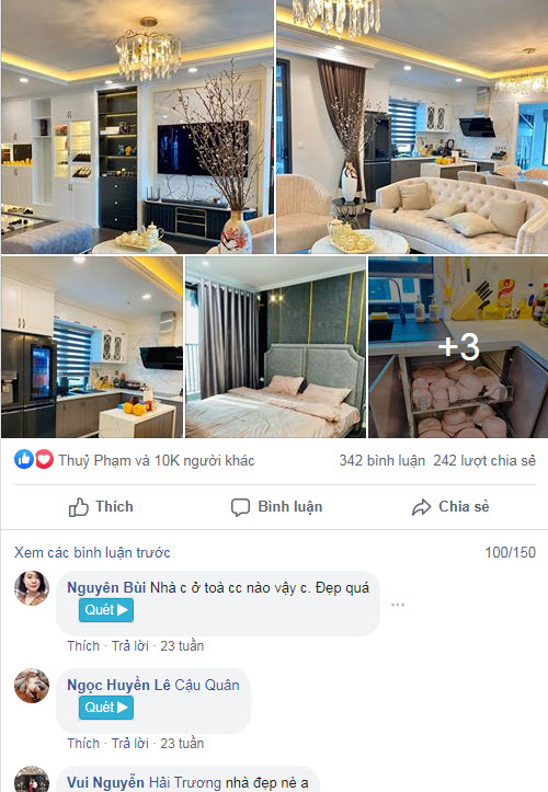 Huyến Trang Bất Hối dọn nhà đón Tết