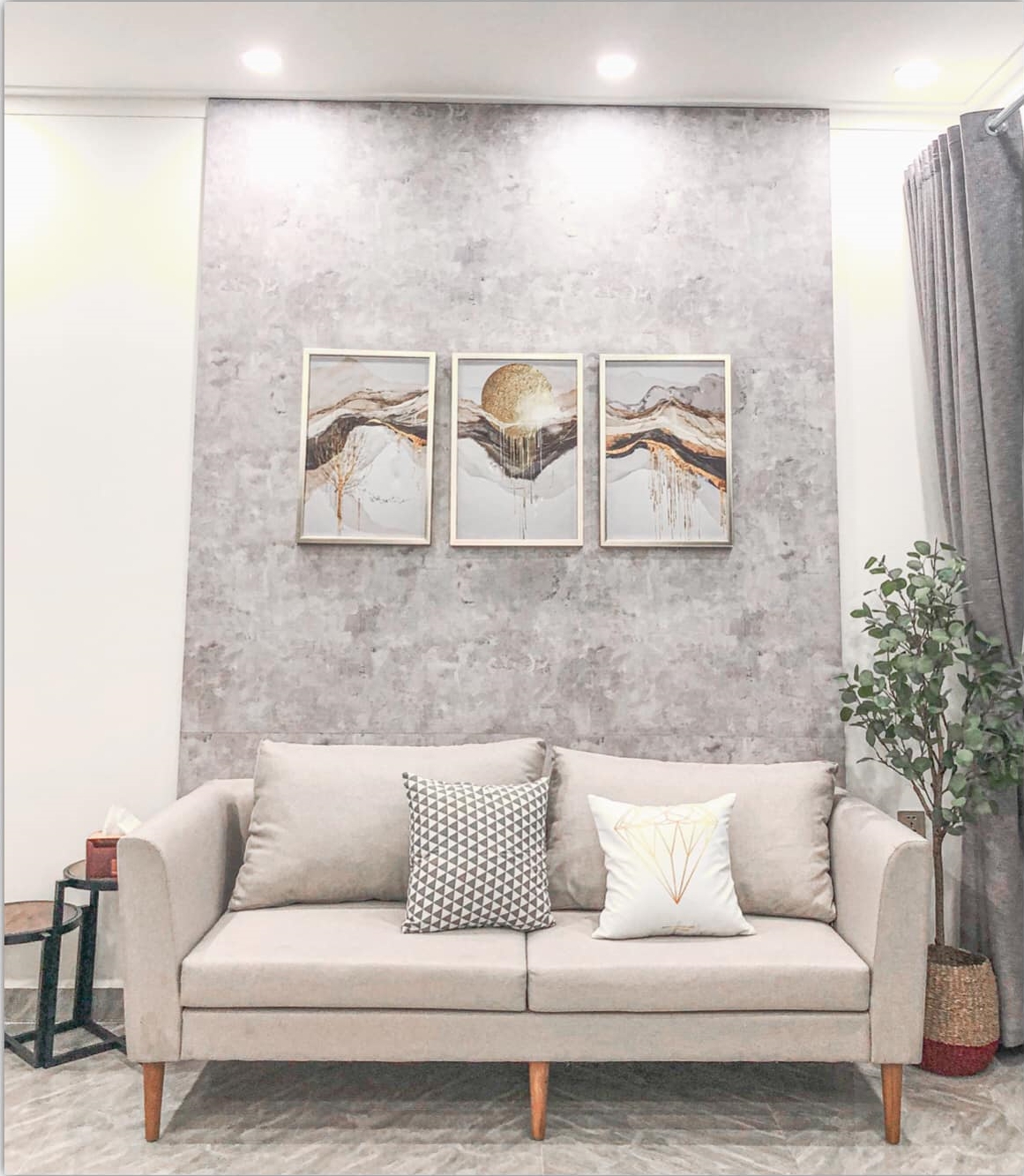 chiếc sofa ph&ograve;ng kh&aacute;ch