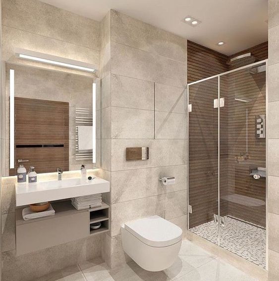 h&igrave;nh ảnh ph&ograve;ng tắm tiện nghi trong nh&agrave; phố 2 tầng