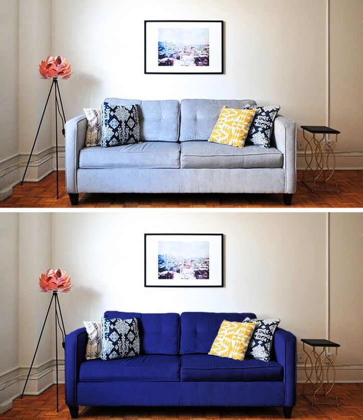 Thay vỏ bọc sofa thay v&igrave; sắm mới ho&agrave;n to&agrave;n