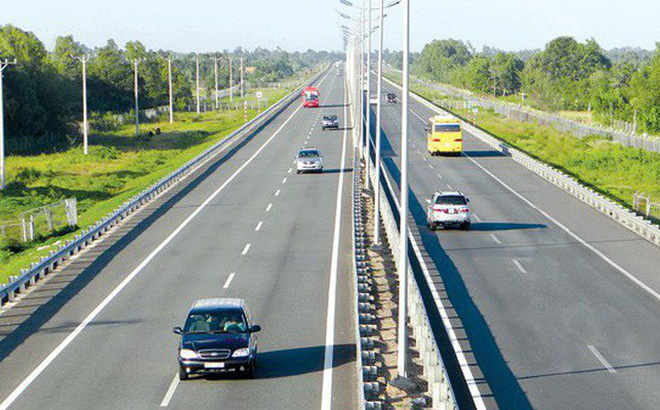 h&igrave;nh ảnh một đoạn tuyến cao tốc Bi&ecirc;n H&ograve;a - Vũng T&agrave;u