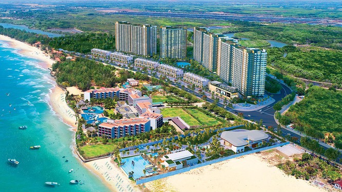 Phối cảnh tổng thể một dự &aacute;n bất động sản
