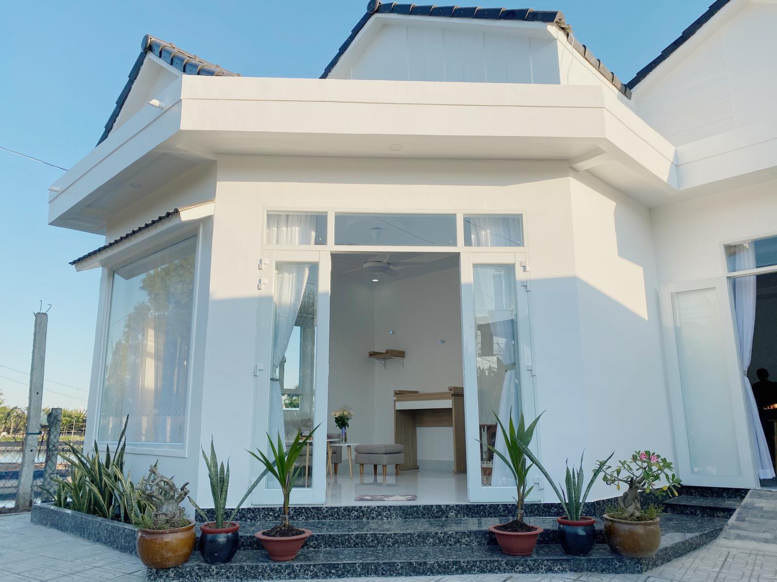 Mặt tiền ng&ocirc;i nh&agrave; khang trang