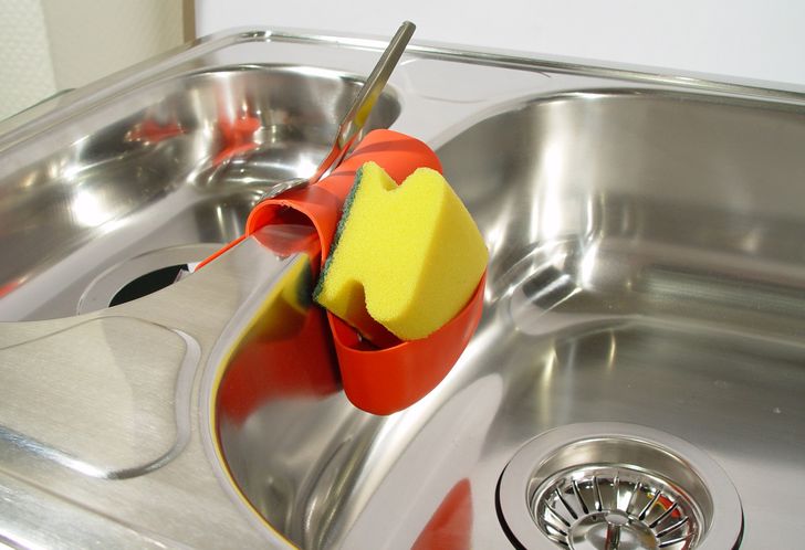 Ch&uacute; &yacute; vệ sinh miếng rửa b&aacute;t sau khi sử dụng