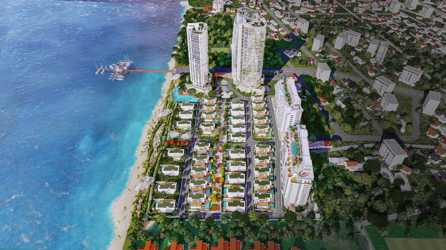 dự án nằm ven biển