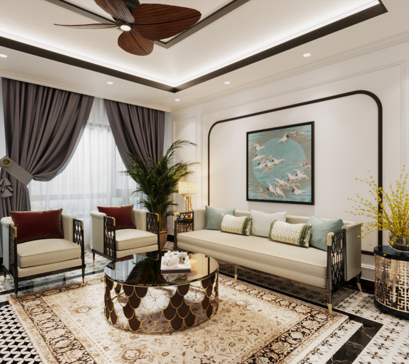 nội thất phong c&aacute;ch Bespoke
