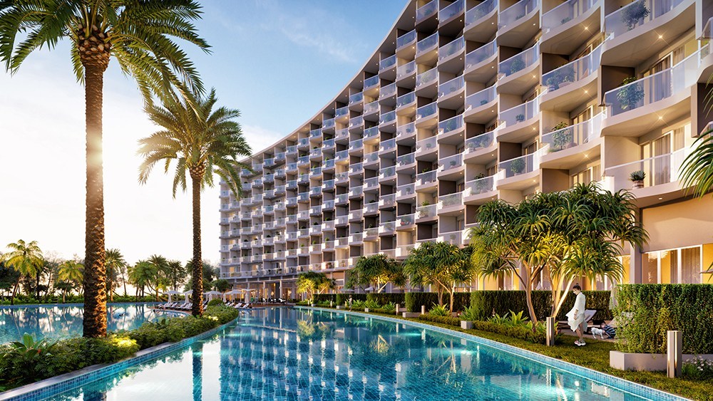 h&igrave;nh ảnh t&ograve;a nh&agrave; condotel