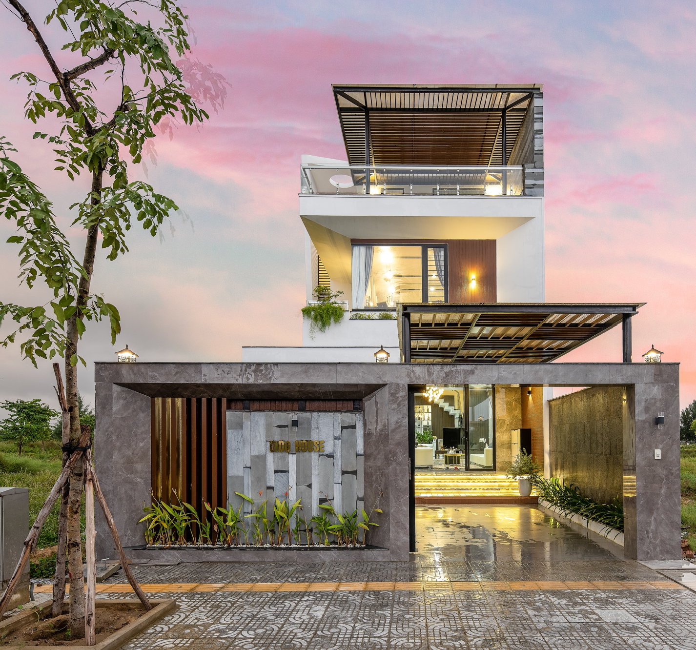 Nh&agrave; 3 tầng đẹp