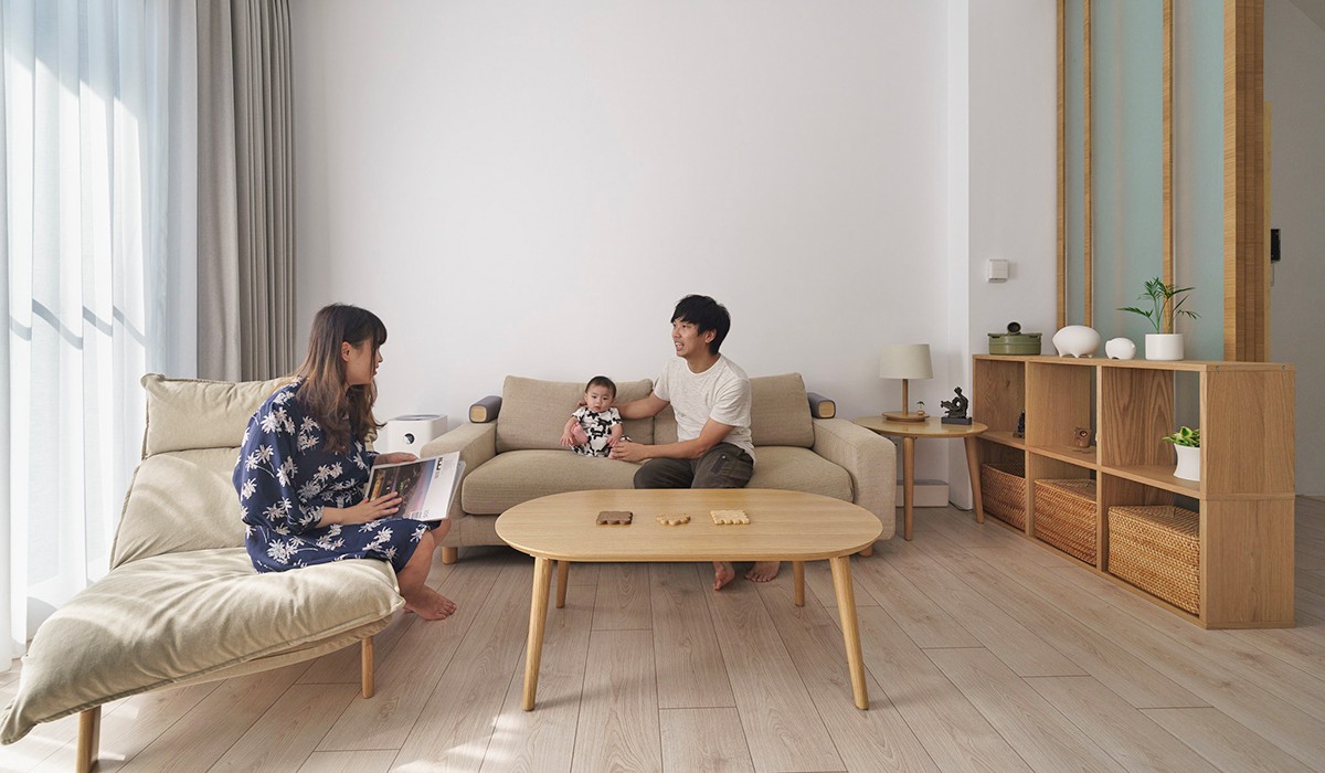Căn hộ chung cư của gia đình trẻ