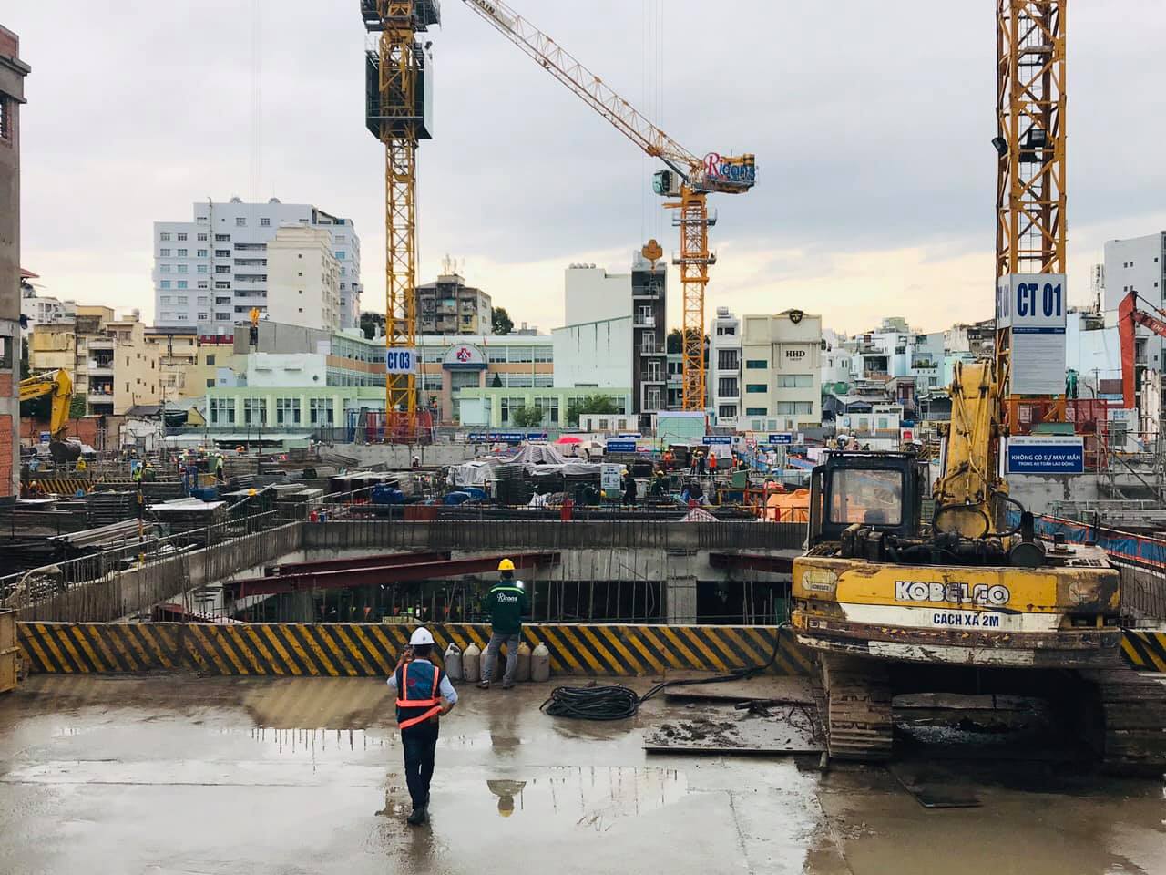 H&igrave;nh ảnh một dự &aacute;n đang x&acirc;y tại quận 9
