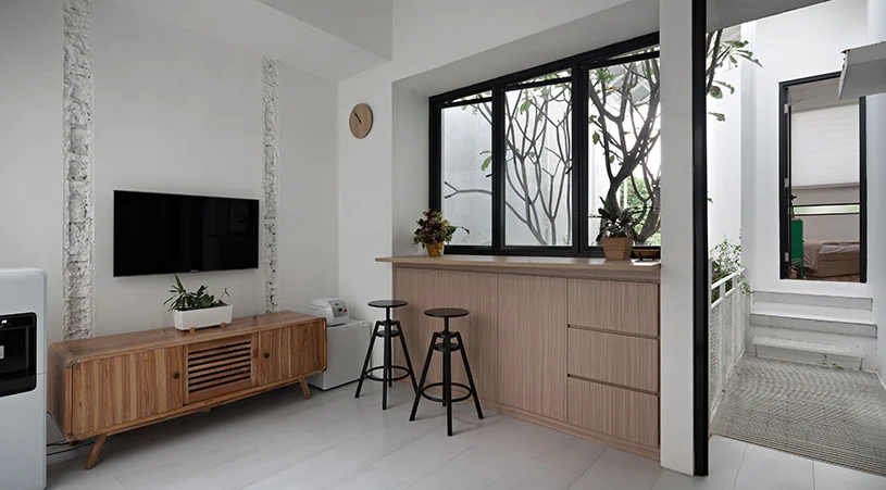 g&oacute;c ph&ograve;ng kh&aacute;ch ng&ocirc;i nh&agrave; x&acirc;y theo phương ph&aacute;p Growing House