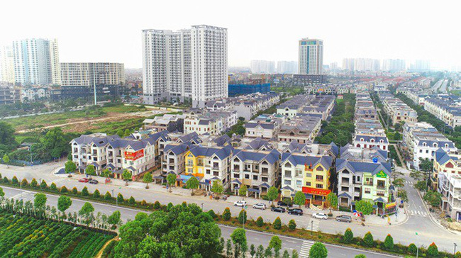 hình ảnh khu đô thị ở Hà Nội