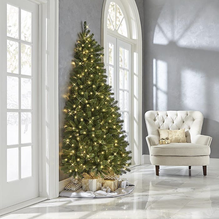 Cây thông Noel "một nửa"