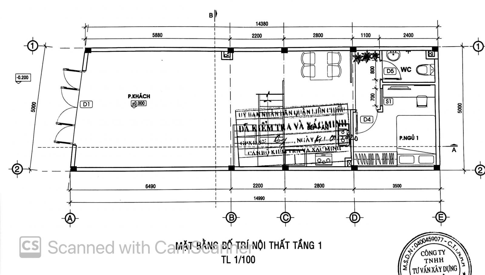 Mặt bằng thiết kế căn nhà