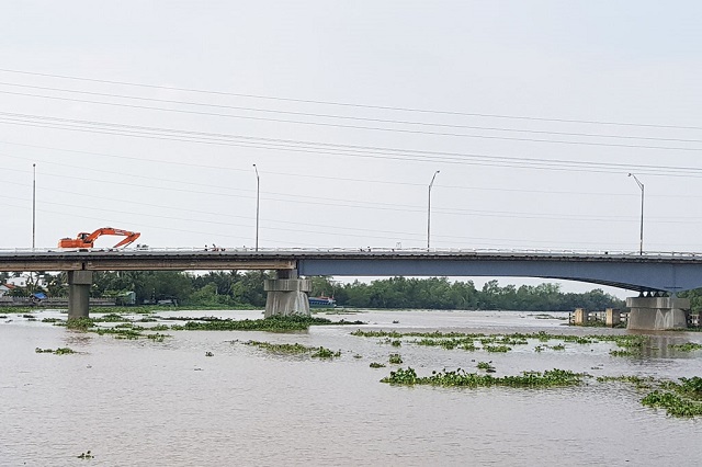 c&acirc;y cầu bắc qua s&ocirc;ng V&agrave;m Cỏ T&acirc;y