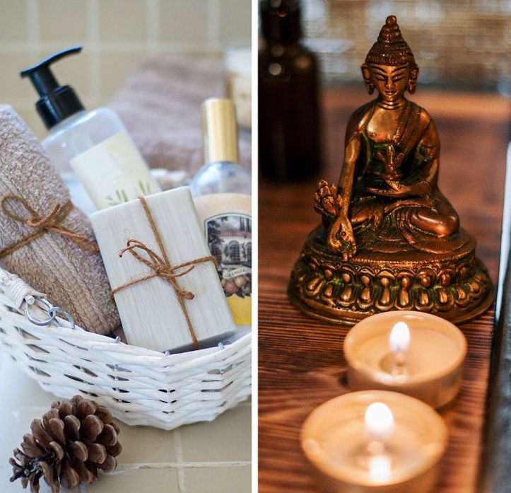 Chi tiết trang trí phòng tắm