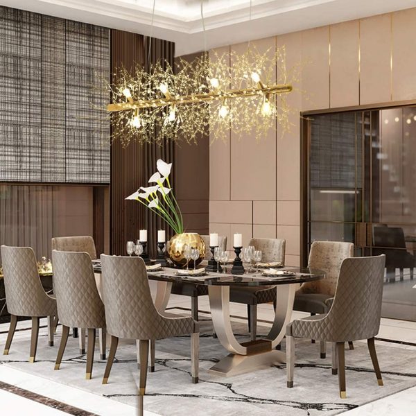 Đ&egrave;n ch&ugrave;m đ&iacute;nh hạt pha l&ecirc; tinh xảo, lắp r&aacute;p rất dễ d&agrave;ng, bạn chỉ cần treo tất cả c&aacute;c hạt ​ c&oacute; d&acirc;y theo hướng dẫn.