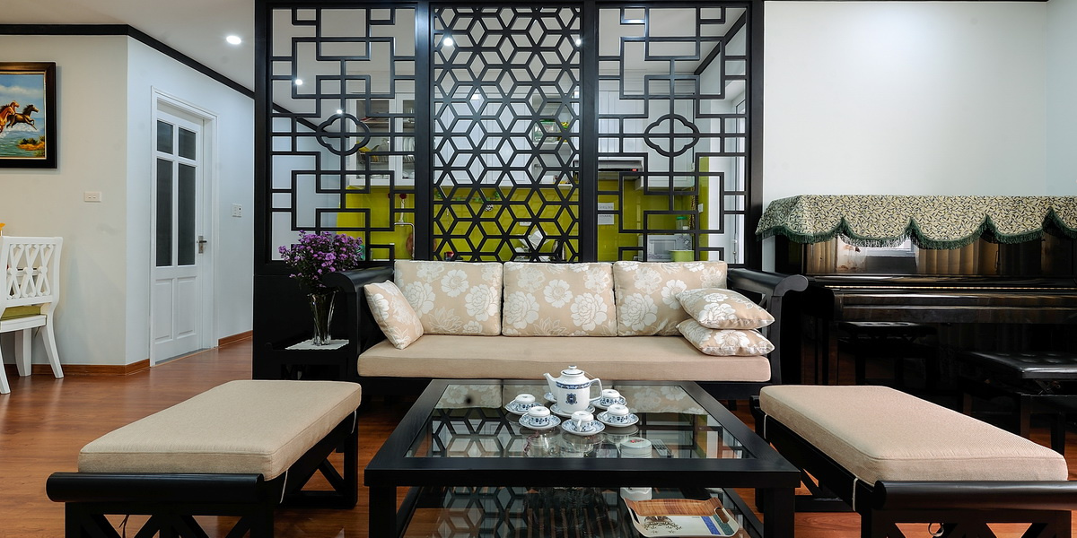 Họa tiết kỷ h&agrave; trong phong c&aacute;ch Indochine