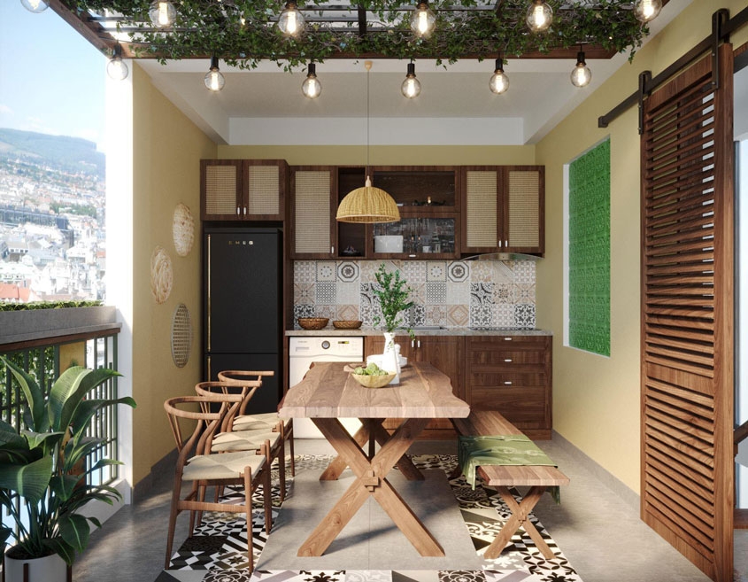 Homestay phong c&aacute;ch Đ&ocirc;ng Dương