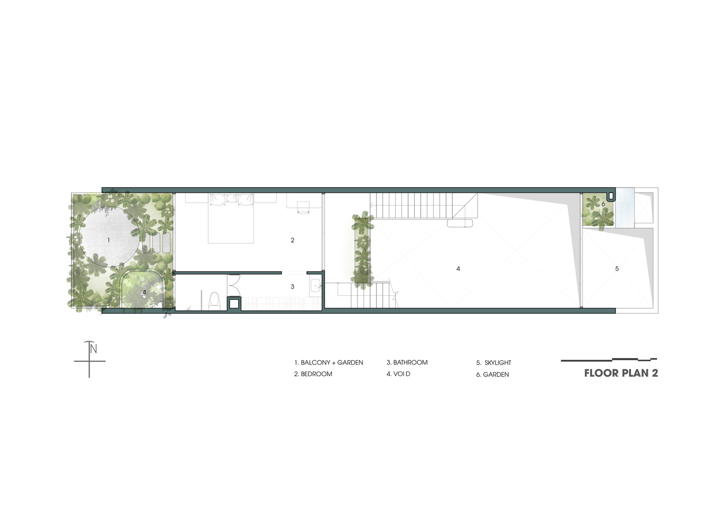 Mặt bằng tầng 2