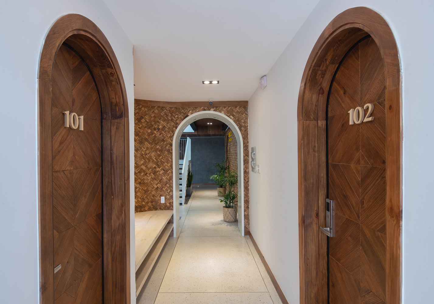 Homestay có tổng cộng 9 phòng nghỉ