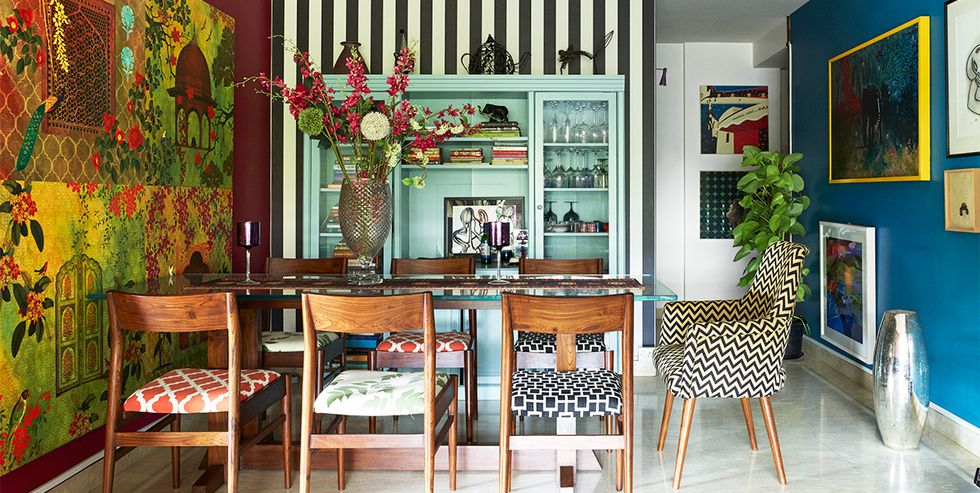 Những gam m&agrave;u rực rỡ, nổi bật trong phong c&aacute;ch Bohemian