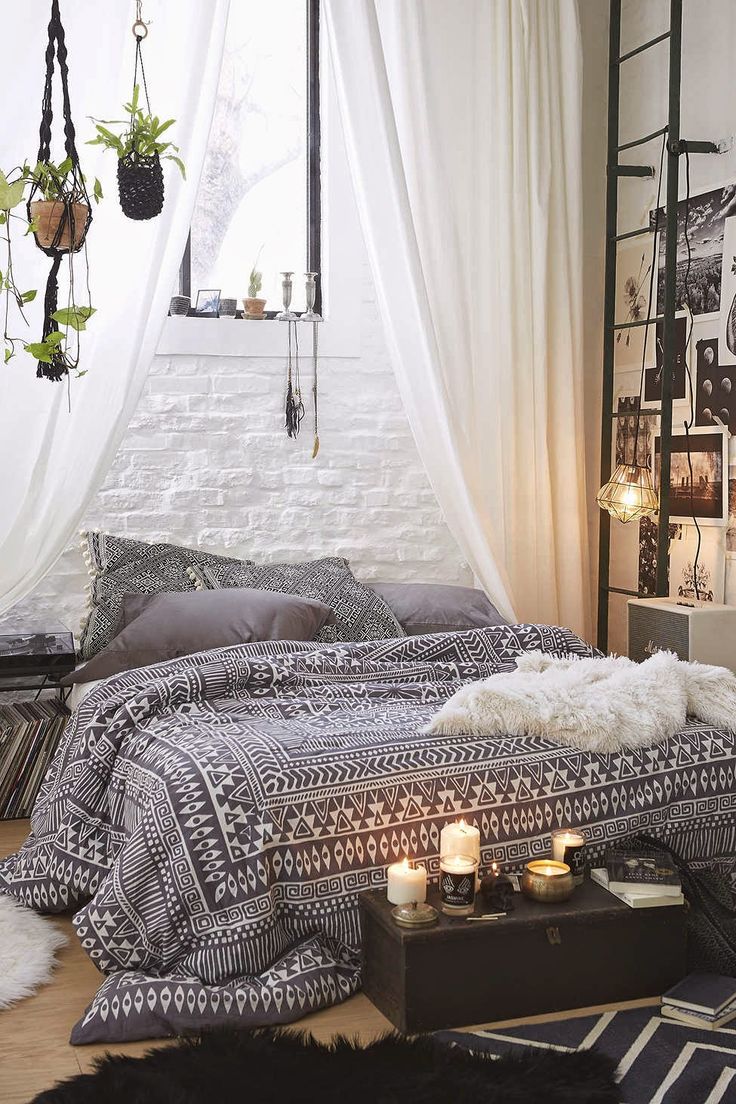 Vải l&agrave; chất liệu chủ đạo trong trang tr&iacute; nội thất phong c&aacute;ch Boho