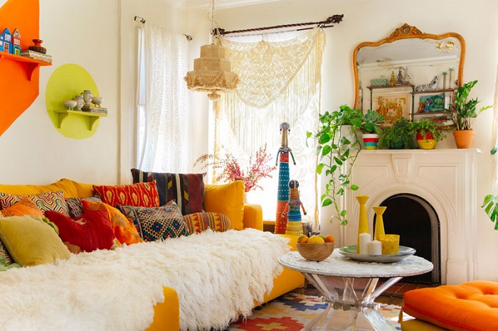 Phong c&aacute;ch Bohemian thể hiện lối sống v&agrave; tư duy thẩm mỹ ph&oacute;ng kho&aacute;ng