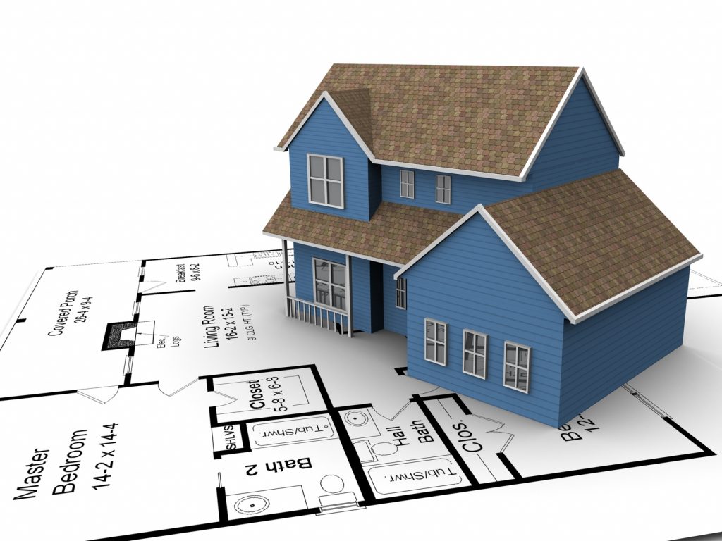 bản vẽ thể hiện k&iacute;ch thước diện t&iacute;ch th&ocirc;ng thủy