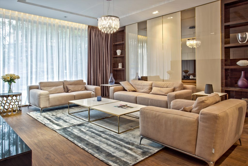 Nội thất ph&ograve;ng kh&aacute;ch đẹp, hiện đại