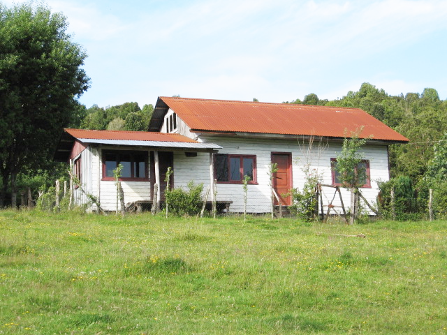 Chuyển đất vườn sang đất ở phải nộp tiền sử dụng đất hình ảnh ngôi nhà mái ngói đỏ xây trên đất vườn, xung quanh là bãi cỏ, cây cối xanh tốt