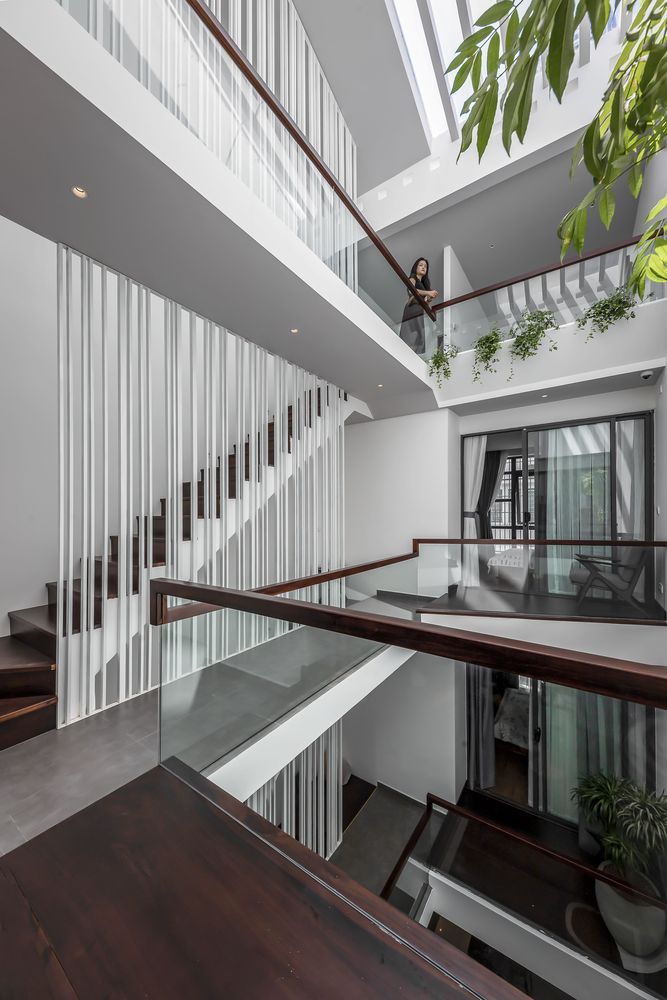 giếng trời nh&agrave; phố