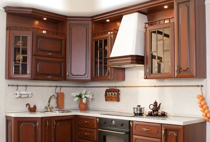 h&igrave;nh ảnh g&oacute;c ph&ograve;ng bếp với hệ tủ gỗ tự nhi&ecirc;n ấm &aacute;p