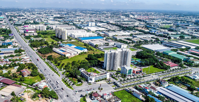 hình ảnh tỉnh Đồng Nai nhìn từ trên cao