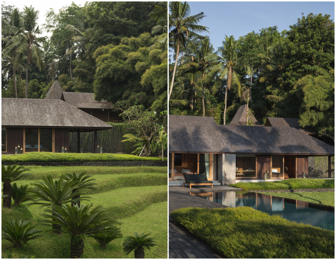 h&igrave;nh ảnh khung cảnh s&acirc;n vườn, thi&ecirc;n nhi&ecirc;n xung quanh ng&ocirc;i nh&agrave; vườn m&aacute;i dốc