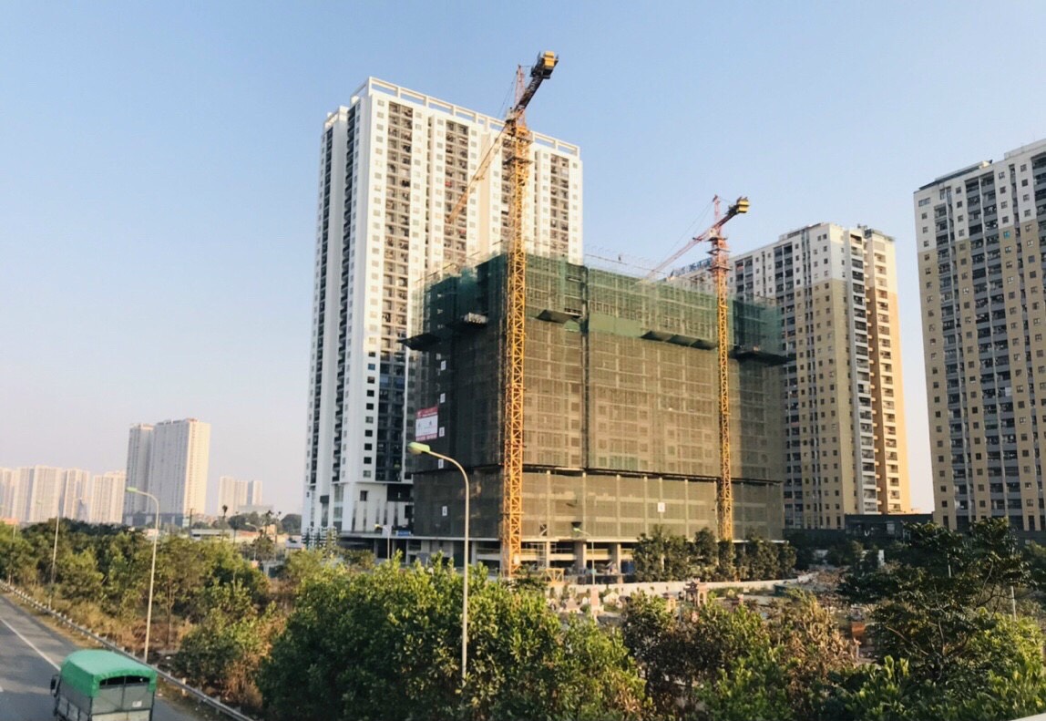 Cập nhật tiến độ Tòa T4 Thăng Long Capital thời điểm tháng 1/2021